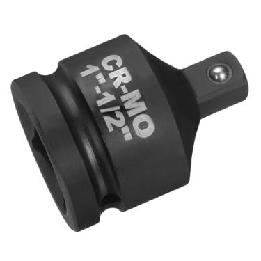 Imagem de HARFINGTON Adaptador de soquete de impacto fêmea de 2,5 cm para 1/5.1 cm macho redutor de acionamento quadrado padrão SAE CR-MO conversor de aço, chave de impacto, chave catraca, disjuntor, barra de