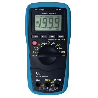 Imagem de Multímetro Automotivo Minipa Ma-150 Cat III 1000V