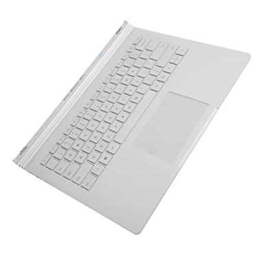 Imagem de Cryfokt Book 1 Teclado de Liga de Alumínio Prateado 1705 para Resposta Rápida - Teclado Americano para Book 1 Laptop
