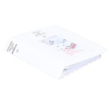 Imagem de GLOGLOW Álbum de Exibição Álbum de Fotos de 64 Bolsos para Mini 9, Material de PVC, Comporta 64 Fotos, Compacto 5,5x4,3x1,0 Polegadas, Estojo de Armazenamento Portátil para Mini 9, PVC (Branco