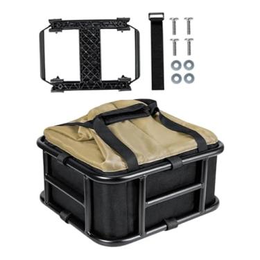 Imagem de Lljsszr Cesto com Fecho de Liberação Rápida, Organizador de Bagagem, Cesto para Bolsas, com Rede de Carga