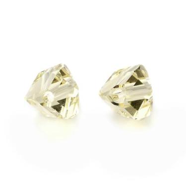 Imagem de 10 peças de contas de vidro polígono 7,5 mm imitação de cristal austríaco polígono facetado faça você mesmo joias fazendo colar pulseira brincos chaveiros DIY artesanato chave de porta carro decoração