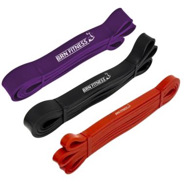 Imagem de Kit Elastico Extensor Superband Leve/Moderado/Pesado Treino Funcional Para Malhar Gluteo e Pernas-Unissex