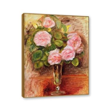 Imagem de Moldura de teca. Arte de parede em tela de especiarias coloridas e colher de tempero | Decoração de cozinha vintage | Arte moderna para casa e sala de jantar. B104. 80 x 105 cm - 31,5 x 41,3 pol