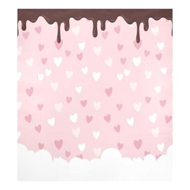 Imagem de Blueangle Capa magnética para máquina de lavar louça, corações de sorvete de dia dos namorados, decoração da capa da máquina de lavar louça, adesivos de eletrodomésticos, adesivos de eletrodomésticos