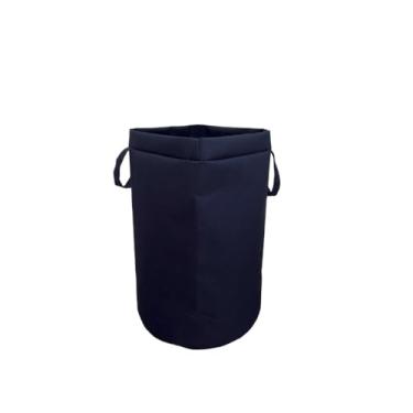 Imagem de Cesto Dobrável Grande 48L/75L Organizador Multiuso para Roupa Suja e Objetos Domésticos(75L - Azul Marinho)