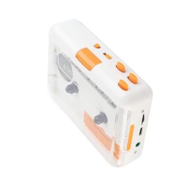 Imagem de Cryfokt Conversor de Cassetes Usb Compacto, Reprodutor de Fita Mp3, Gravador de Música Fácil de Usar para Indivíduos Experientes Em Tecnologia, Reprodutor de Cassetes Portátil