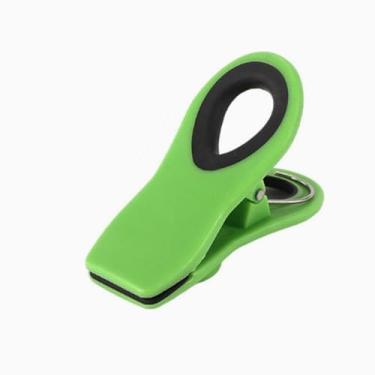 Imagem de 3 clipes de saco de plástico – Clipes de vedação herméticos multifuncionais para armazenamento de alimentos, sacos de lanches e organização de cozinha, verde