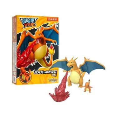 Imagem de Figuras De Blocos De Montar Pokémon Pikachu Charmander Bulbasaur Squir