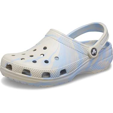 Imagem de Sandália crocs classic marbled clog blue calcite/multi - 42