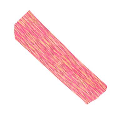 Imagem de Cryfokt Faixas de Cabelo Antiderrapantes para Suor para Homens e Mulheres, Faixas Elásticas para Exercícios Esportivos, Largas Absorventes para Corrida, Festas, Casamentos, Shows, 91% Poliéster