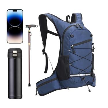 Imagem de Mochila de Água para Caminhada | Impermeável Leve E Respirável Com 20 Litros - Mochila De Água Para Caminhada - Para Desportos Ao Ar Livre Acampamento Ski Ciclismo Montanha Piquenique Festival