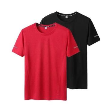 Imagem de Camiseta Masculina plus Size De Secagem Rápida 6XL 7XL Para Verão, Esp