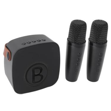 Imagem de Generic Orador do do Karaoke, Mini Profissional Poderoso Eletrônico Portátil da Máquina Karaoke para a Festa (Microfone Duplo)