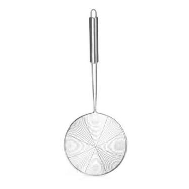 Imagem de Escumadeira para frituras em inox 18cm - COISINHAS DE COZINHA