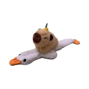 Imagem de Pulseira De Pelúcia Kawaii De Capivara, Brinquedo Engraçado Para Cães 