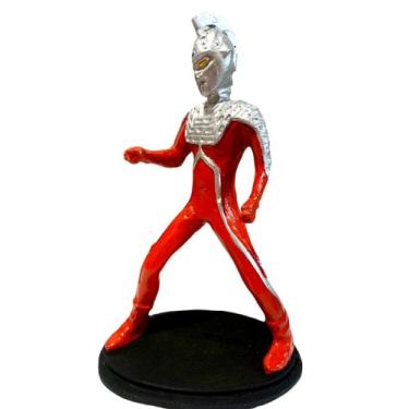 Imagem de Boneco Ultraman Ultraseven Em Resina Ultra Seven 20cm