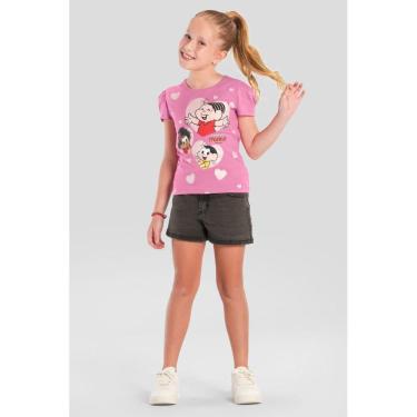 Imagem de Blusa infantil menina da Turma da Mônica Brandili