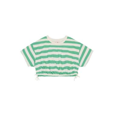 Imagem de Blusa infantil menina listrada Brandili