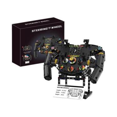 Imagem de Brinquedo De Montar DIY Para Crianças, Volante De Fórmula 1, Blocos De