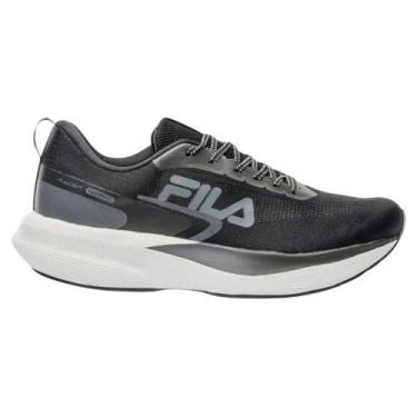 Imagem de Tênis de Corrida Masculino Fila Racer Fastpace Original, 41, Preto, Ci