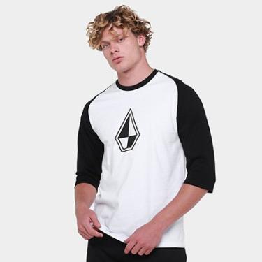 Imagem de Camiseta Volcom Schroff Reglan Masculina-Masculino