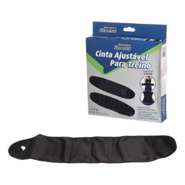 Imagem de Cinta Ajustável Treino Abdominal Lombar Fitness Em Poliéster - Western