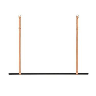 Imagem de Trilho de roupas de parede ajustável em altura, prateleira de secagem resistente e rack de exibição de roupas - Solução de economia de espaço para lojas domésticas e de varejo