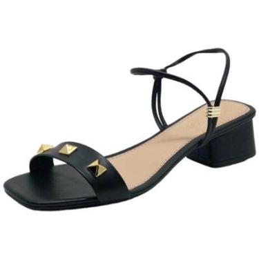 Imagem de Sandália Salto Baixo Sua Cia 8287.14600-Feminino