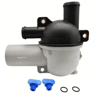 Imagem de Marine 863631T1 Distribuidor de caixa de água com plugues de drenagem para Mercury para motores MerCruiser Stern Drives Internos 4.3 5.0 5.7 6.2 L V6 V8 Motores 863802T2 863444T2