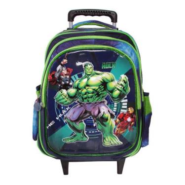 Imagem de Mochila Infantil De Rodinhas Menino Desenho Alto Relevo - Plike