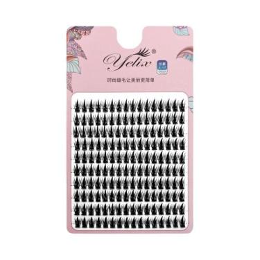 Imagem de Cílios Postiços Para Cosplay De Anime Yelix 160 Grupos, Cílios Falsos 