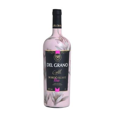 Imagem de Vinho brasil del grano gold bordo suave rosé 1l