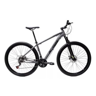 Imagem de Bicicleta Aro 29 Bike Mtb Ksw Gti 24v Marchas Alumínio Disco (Grafite, 15)