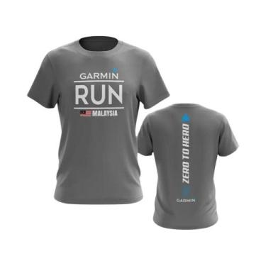 Imagem de Camiseta Masculina De Motocicleta Garmin Facewatch Microfibra Atividad