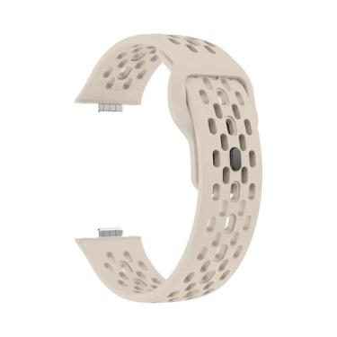 Imagem de Pulseira De Silicone Respirável Para Huawei Watch Fit 4 3 4 Pro, Pulse