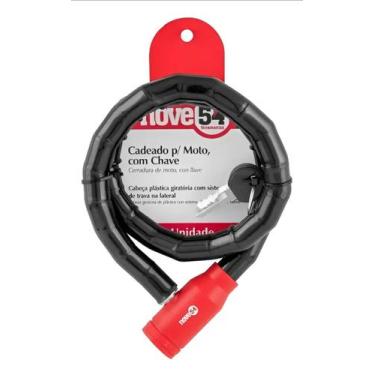 Imagem de Cadeado Vonder NOVE54 Moto e Bicicleta Segurança/Praticidade