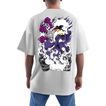Imagem de Camisa Oversized Luffy Gear5 Akuma no Mi Adulto - Glev.Conceito, G, Br