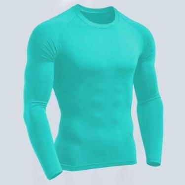 Imagem de Blusa Térmica Serra e Mar Segunda Pele Proteção UV Manga Longa Compressão Masculina-Masculino