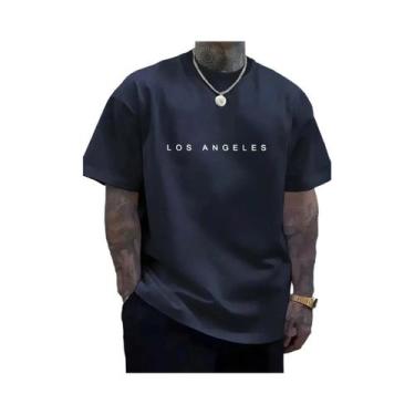 Imagem de Camiseta Masculina Moderna De Gola Redonda E Manga Curta, Versátil, Re