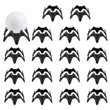 Imagem de YELARXI Camisetas de simulador de golfe, 0,6 polegadas e 18 peças e camisetas pretas de golfe para treinamento de simulador de treino - adequado para (rebatida de gramado de inverno)