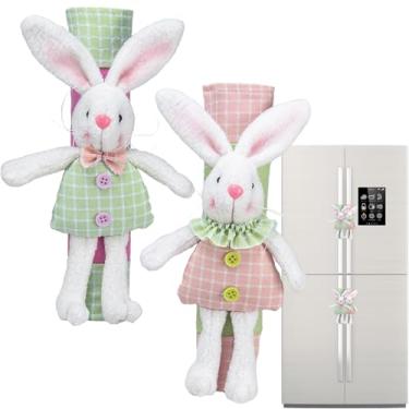 Imagem de Capas de alça de geladeira, decoração de primavera - Capas de alça de eletrodomésticos | para cozinha, sala de estar, sala de jantar, inauguração de casa, aniversário, ano novo