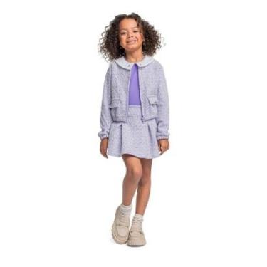 Imagem de Jaqueta Cropped Infantil para Menina Quimby-Feminino
