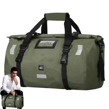 Imagem de de motocicleta – Mochila refletiva à prova d'água | de engrenagem de motocicleta com alça de ombro ajustável, para andar de bicicleta, viajar, acampar, viagem de