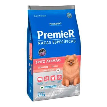 Imagem de Ração Seca Premier Raças Específicas Spitz Alemão Sabor Frango Para Cã
