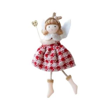 Imagem de Pingente De Árvore De Natal Menina Anjo, Decoração Para Casa E Jardim,