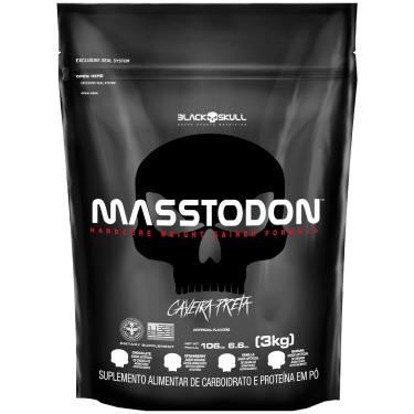 Imagem de HIPERCALÓRICO MASSTODON - 3KG - REFIL REFIL MASSTODON BAUNILHA 3KG