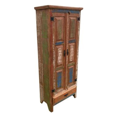 Imagem de Armário Rustico Colorido 180 X 80 Madeira Demolição Sudeste Rústico