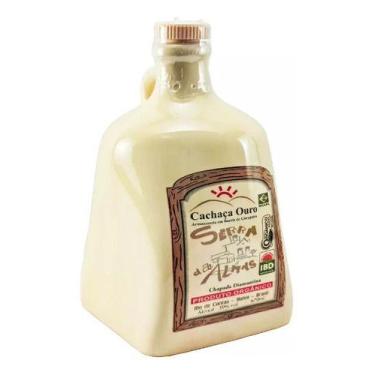 Imagem de Cachaça Serra Das Almas Ouro 670ml - Porcelana - VACCARO