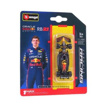 Imagem de Carro Modelo Mercedes-AMG 2025 F1 W16 1:64 Bburago George Russell Kimi